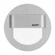 Spot LED, rotund, argintiu, 0.8W, 10VDC, incastrat trepte/perete, 4000K, IP66, MH, Skoff