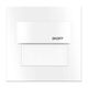 Spot LED, patrat, alb, 0.8W, 10VDC, incastrat trepte/perete, 4000K, IP66, MH, Skoff