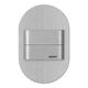 Spot LED, elipsa, argintiu, 1.6W, 10VDC, incastrat trepte/perete, 4000K, IP20, MI, Skoff