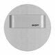 Spot LED, rotund, argintiu, 0.8W, 10VDC, incastrat trepte/perete, albastra, IP20, MI, Skoff