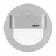 Spot LED cu senzor de miscare, rotund, argintiu, 2.4W, 230VAC, incastrat trepte/perete, 3000K, IP20, MM, Skoff