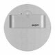 Spot LED cu senzor de miscare, rotund, argintiu, 2.4W, 230VAC, incastrat trepte/perete, 4000K, IP20, MN, Skoff