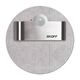 Spot LED cu senzor de miscare, rotund, argintiu, 2.4W, 230VAC, incastrat trepte/perete, 6000K, IP20, MN, Skoff