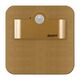 Spot LED cu senzor de miscare, patrat, alama, 2.4W, 230VAC, incastrat trepte/perete, , IP20, MN, Skoff