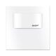 Spot LED, patrat, alb, 0.4W, 10VDC, incastrat trepte/perete, albastra, IP66, MS, Skoff