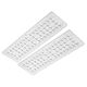 Dispersor pentru corp de iluminat High-Bay, (60x60)grade, rectangular, GTV
