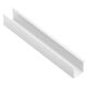Profil Al pentru banda LED, ingust, aplicat, alb, 14.2x13.3x14mm, 2ml, GTV