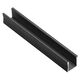 Profil Al pentru banda LED, ingust, aplicat, negru, 14.2x13.3x14mm, 2ml, GTV