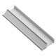 Profil Al pentru banda LED, 45 grade, 18mm, aplicat, argintiu, 36x15.7x12.7mm, 3ml, JW, GTV