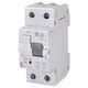 Siguranta automata (disjunctor) cu protectie diferentiala monofazica ETI, 6A, 10mA, curba B, RCBO, tip A, 10kA, 002173211