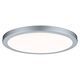 Spot LED, dimabil, tip panel, aplicat, rotund, crom mat, 22W, 2700K, IP40, Paulmann