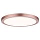 Spot LED, dimabil, tip panel, aplicat, rotund, ruginiu, 22W, 2700K, IP40, Paulmann
