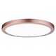 Spot LED, tip panel, aplicat, rotund, ruginiu, 19W, 4000K, IP40, Paulmann
