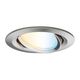 Spot LED RGB Coin, dimabil, incastrat, mobil, rotund, crom satinat, 6W, 6500K, IP23, Nova Plus LED, Paulmann, 929.61