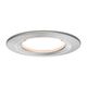 Spot LED Coin, dimabil, incastrat, fix, rotund, crom satinat, 6.5W, 2700K, IP44, Nova LED, Paulmann