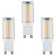 Bec LED Paulmann, G9, mini, 2.5W, 2700K, set 3 bucati, 288.08