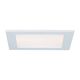Spot LED, tip panel, incastrat, patrat, alb, 12W, 2700K, IP44, Paulmann
