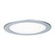Spot LED, tip panel, incastrat, rotund, crom mat, 18W, 4000K, IP44, Paulmann