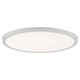 Spot LED, dimabil, incastrat, tip panel, rotund, alb, 12W, 3000K, IP44, Panel Areo, Paulmann