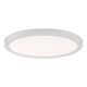 Spot LED, tip panel, incastrat, rotund, alb, 8W, 3000K, IP23, Paulmann