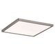 Spot LED, tip panel, incastrat, patrat, nichel mat, 12W, 3000K, IP23, Paulmann