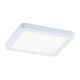 Spot LED, montaj reglabil, tip panel, patrat, 118x118mm, alb, 6.5W, incastrat, 4000K, IP44, Paulmann, 930.41