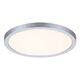 Spot LED, montaj reglabil, tip panel, rotund, 175mm, crom mat, 13W, incastrat, 3000K, IP44, Paulmann, 930.51