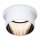 Spot LED aparent, fix, rotund, alb mat/negru mat, 6W, 2700K, IP44, Gil, Paulmann, 933.76
