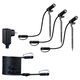 Set 3 spoturi LED, pentru gradina, gri antracit, 3x2.5W, IP65, Paulmann, 941.54