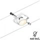 Corp de iluminat pe cabluri GU5.3, tip spot, montaj pe cabluri, 10W, alb mat/crom, IP20, Paulmann, 944.33
