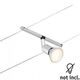 Corp de iluminat pe cabluri GU5.3, tip spot, montaj pe cabluri, 10W, crom mat, IP20, Paulmann, 944.43
