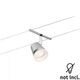 Corp de iluminat pe cabluri GU5.3, tip spot, montaj pe cabluri, 10W, crom mat/crom, IP20, Paulmann, 944.60