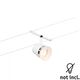 Corp de iluminat pe cabluri GU5.3, tip spot, montaj pe cabluri, 10W, alb mat/crom, IP20, Paulmann, 944.62