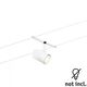 Corp de iluminat pe cabluri GU5.3, tip spot, montaj pe cabluri, 10W, alb mat/crom, IP20, Paulmann, 944.68