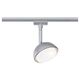 Corp de iluminat LED pe sina, 5W, tip spot, 3000K, crom mat, IP20, Paulmann, 955.08