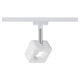 Corp de iluminat LED pe sina, 8W, tip spot, 2700K, crom/alb, IP20, Paulmann, 955.11