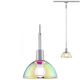 Corp de iluminat pe sina, tip pendul, crom mat/dicroic, 1400mm, E14, Paulmann, 969.75