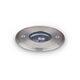 Spot LED, incastrat trepte/pardoseli, rotund, 9mm, argintiu, 3W, 3000K, IP67, Floor, Ideal Lux, 255651