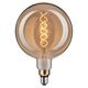 Bec LED decorativ Paulmann, E27, glob, G160, 7W, 1800K
