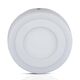 Plafoniera LED, aplicata, rotunda, alb, 15W, tip panel, 4000K, IP20, V-TAC