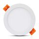 Spot LED, tip panel, incastrat, rotund, alb, 29W, 6400K, IP20, V-TAC, SKU 4942