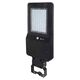 Proiector LED solar cu senzor de miscare si telecomanda, negru, 40W, 4000K, IP65, V-TAC