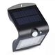 Aplica LED, fotovoltaic si senzor de miscare 120 grade, negru, 1.5W, IP65, V-TAC
