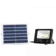 Proiector LED solar, cu telecomanda, negru, 16W, 6000K, IP65, V-TAC, SKU 94008
