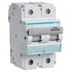 Siguranta automata (disjunctor) bipolara Hager, 2P, 125A, curba C, 15kA, HMC299
