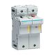 Separator tip sertar Hager, cu LED, 1P+N, 125A, 22x58mm, 690VAC, LS712