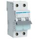 Siguranta automata (disjunctor) bipolara Hager, 2P, 50A, curba B, 6kA, MBN250