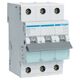 Siguranta automata (disjunctor) tripolara Hager, 3P, 10A, curba B, 6kA, MBN310