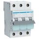 Siguranta automata (disjunctor) tripolara Hager, 3P, 20A, curba B, 6kA, MBN320