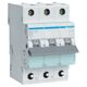 Siguranta automata (disjunctor) tripolara Hager, 3P, 25A, curba B, 6kA, MBS325